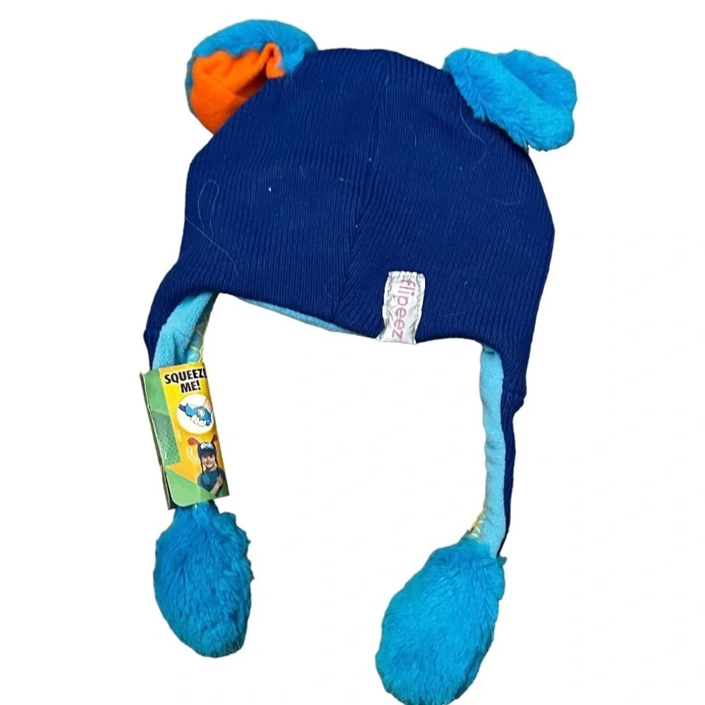 Ideavillage Sweater Hat Moveable‎ Ears nwt
